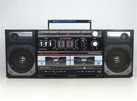 general electric boom box 37039a|electric boombox for sale.